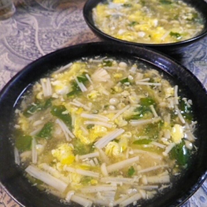 簡単 えのきだけと三つ葉の卵スープ レシピ 作り方 By Leopoo 楽天レシピ 簡単 えのきだけと三つ葉の卵スープ レシピ 作り方 By Leopoo 楽天レシピ